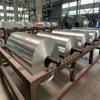 Düz Alüminyum Folyo 9 Mikron Jumbo Rulo